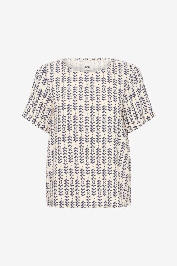 ICHI - Bluse ihVera Ss25 - Hvit