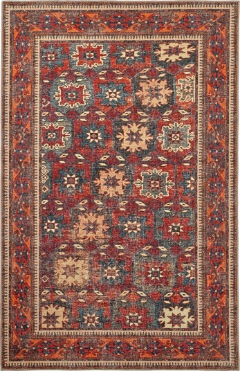 Flatvevd teppe Khalamir rød Størrelse: 150 x 230 cm