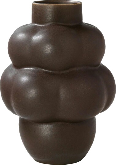 Louise Roe Balloon 04 vase Petit 18 cm Mud Brown Louise Roe Balloon 04 vase Petit 18 cm Mud Brown