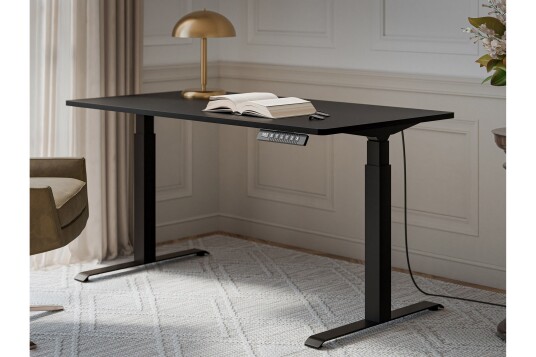 Adrianah Skrivebord 80x150 cm Svart
