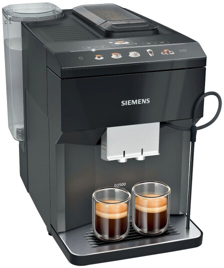 Siemens EQ500 Helautomatisk Espressomaskin Svart TP513R09 Siemens EQ500 Helautomatisk Espressomaskin Svart TP513R09