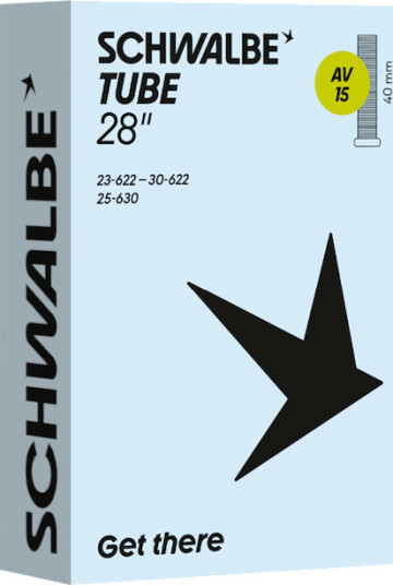 Schwalbe slange 700c/28"x0,90-1,20 (23/30-622/630) 40mm bilventil