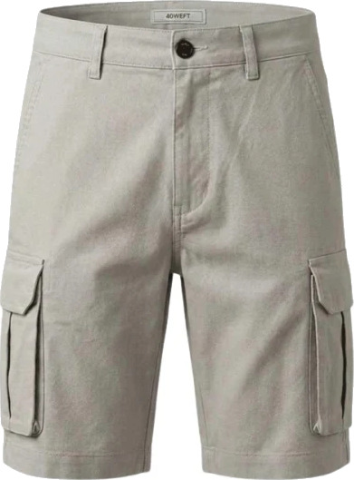40Weft Herre Shorts Beige W46,