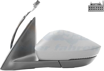 VAN WEZEL 7611817 Sidespeil