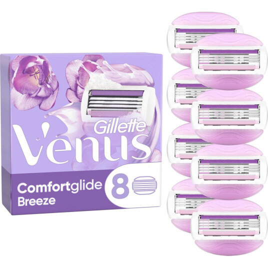 Gillette Venus Breeze Comfortglide barberblader 8-pk.