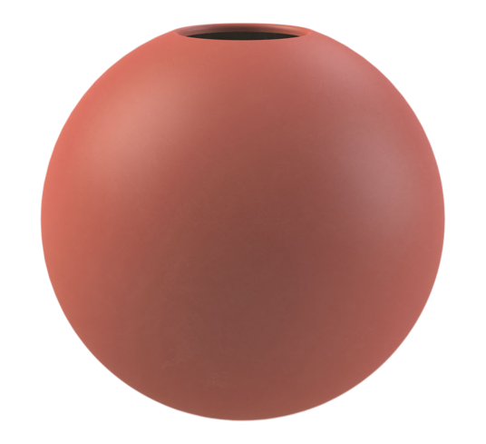 Cooee Design Ball vase 8 cm rust