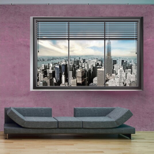 Fototapet New York Window II 350x245 - Artgeist sp. z o. o.