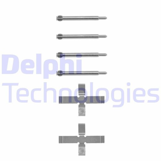 Tilbehørsett, skivebremse belegg DELPHI LX0039