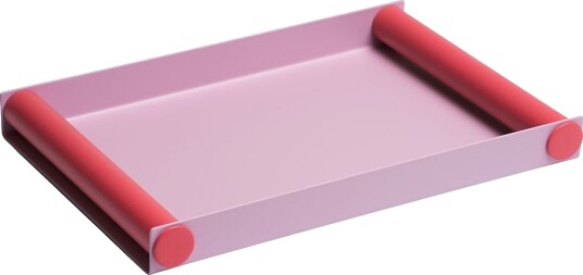 Design Letters Ray Tray Medium Pink 30X20.5X3.2CM Design Letters Ray Tray Medium Pink 30X20.5X3.2CM