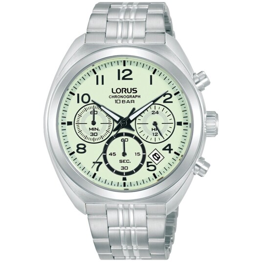 Lorus Herreklokke RT393KX9 Sport Grønn/Stål Ø41 mm Lorus Herreklokke RT393KX9 Sport Grønn/Stål Ø41 mm
