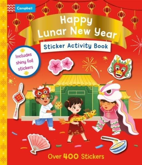 Happy Lunar New Year Sticker Activity Book