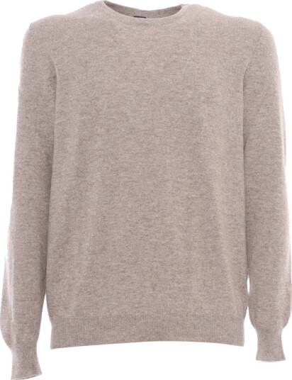 Fedeli Herre Strikkevarer Beige M,