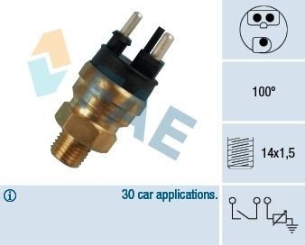 Sensor, motortemperatur FAE 34310