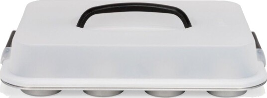 Patisse Silvertop Muffinsbrett Med Lokk For 12 Patisse Silvertop Muffinsbrett Med Lokk For 12