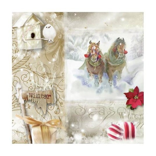 Lunsj serviett Christmas Season
