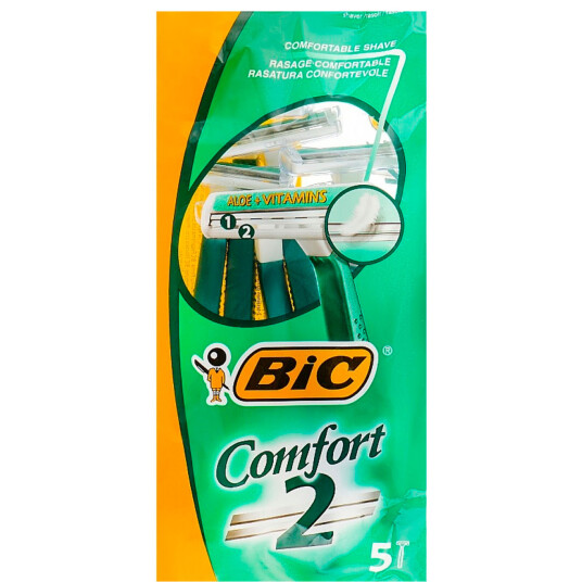 BIC Comfort 2 Engangsskraper 5 pcs. BIC Comfort 2 Engangsskraper 5 pcs.