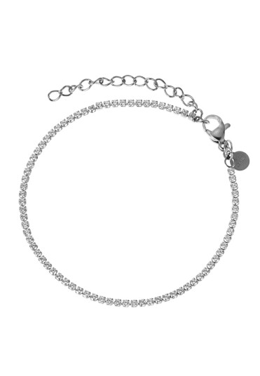 BY JOLIMA Cloe Tennisbracelet Steel One size BY JOLIMA Cloe Tennisbracelet Steel One size
