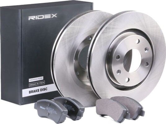 Bremseskiver og klosser RIDEX 3405B0014
