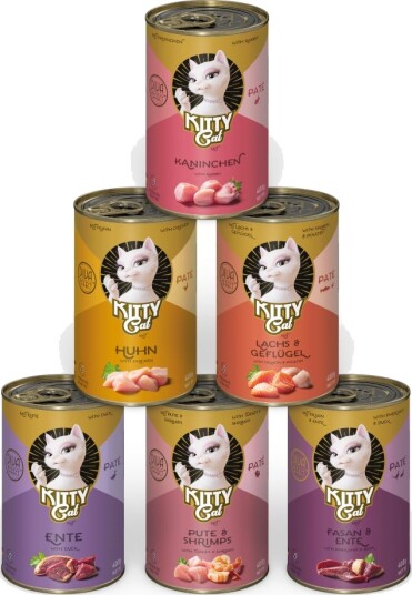 Kitty Cat Våtfôr Adult Pate Blandet Pakke Iii 6 Sorter 6 X 400 G Kitty Cat Våtfôr Adult Pate Blandet Pakke Iii 6 Sorter 6 X 400 G