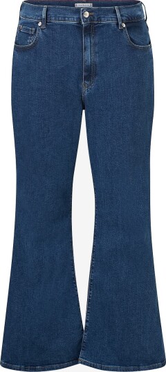 Tommy Hilfiger Curve Jeans Crv Dnm Emi Flare HW Blå