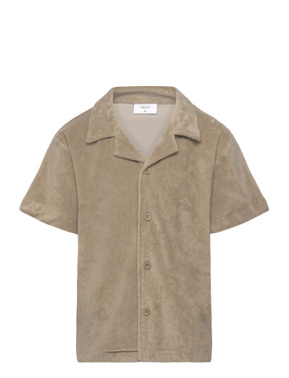 Grunt Graugust Terry Ss Shirt Beige 188