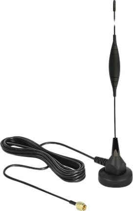 Delock   Antenne   Smart Home   5 Dbi   Rundtstrålende   Innendørs / Utendørs