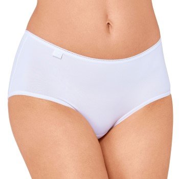 Sloggi Truser 3P 24 7 Microfibre Midi Briefs Hvit polyamid 38 Dame