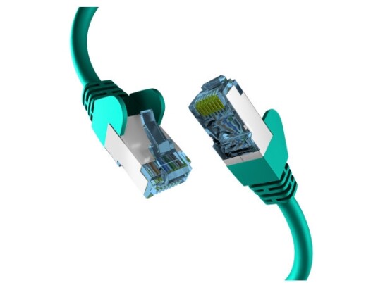 Efb Elektronik Rj45 Patch Cable Med Cat.7 Råkabel Rohkabel Green 5M S/Ftp Pimf Nettverkskabel Lan Dsl Produsent: Efb Elektronik Ec020200197 EC020200197