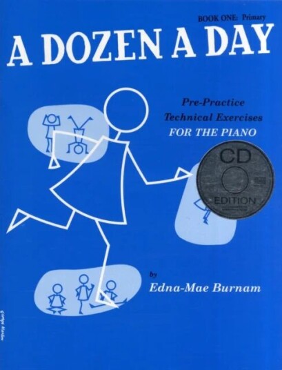 A Dozen A Day Book 1 + Cd Primary Av Edna-May Burnam