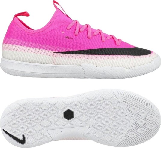 Nike Mercurial Vapor 17 Academy Ic Breakout Hvit/svart/rosa Barn Innendørs (Ic) størrelse 37½