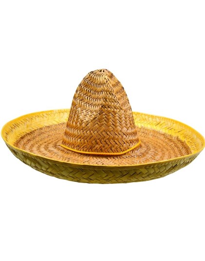 Boland Sombrero Stråhatt i Gul 47 cm