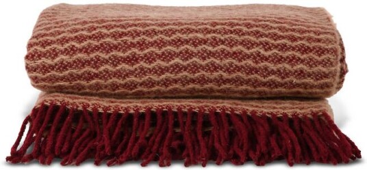 Sagaform Ulli teppe 130x170 cm Vinrød Sagaform Ulli teppe 130x170 cm Vinrød