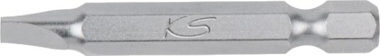 Ks Tools 911.3316, Nickel, Din 3126, Iso 1173 - E 6,3, 50 Mm, 60 G, 25,4 / 4 Mm (1 / 4"), Sekskantet Ks Tools 911.3316, Nickel, Din 3126, Iso 1173 - E 6,3, 50 Mm, 60 G, 25,4 / 4 Mm (1 / 4"), Sekskantet