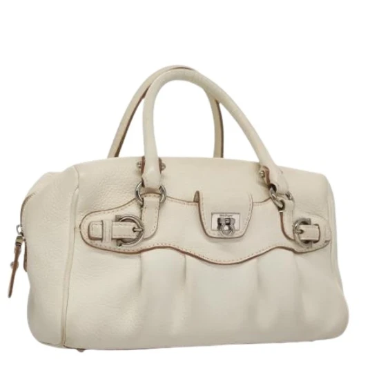 Salvatore Ferragamo Dame Hvit