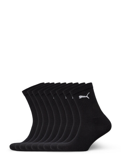PUMA Puma Junior Crew Sock 9P Ecom Black 27 30