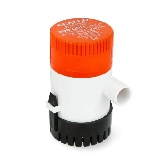 Væskepumpe 1320 liter/t 12 V nedsenkbar vannpumpe
