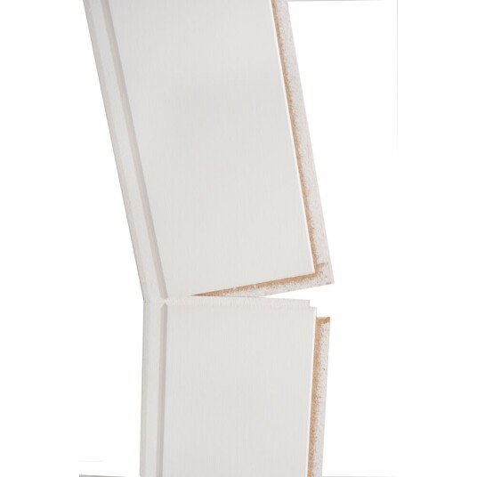Huntonit Panelbord Skygge Trefiber 11x142x3620mm Hvit