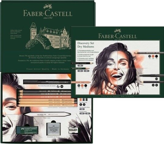 Faber Castell Discovery set dry art materials