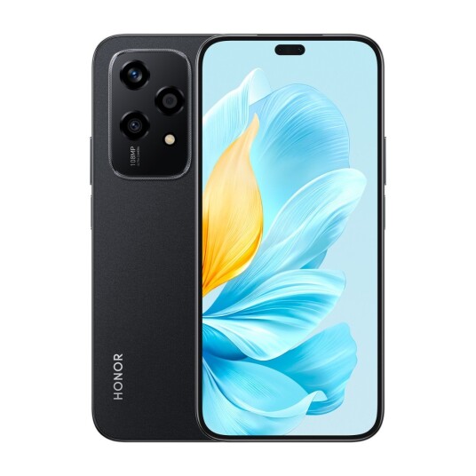 Honor 200 Lite 5G Smarttelefon 6.7" AMOLED 8GB/256GB Midnatts Sort
