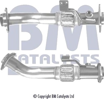 Eksosrør BM CATALYSTS BM50480 Eksosrør BM CATALYSTS BM50480