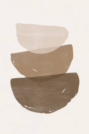 Venture Home Poster Brush strokes 1703393-01-345 1703394-01-345