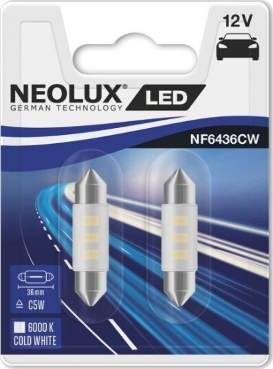 LED pære NEOLUX LED INTERIOR 12V C5W