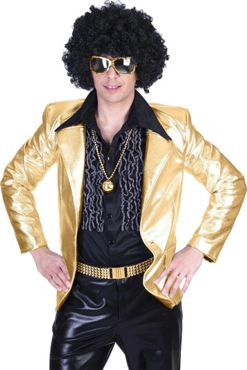 Disco Fever Jakke Gull - Medium