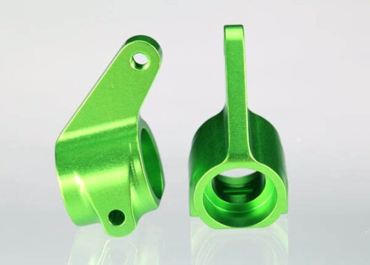 Traxxas 3636G Steering Blocks Green Alu 2 Traxxas 3636G Steering Blocks Green Alu 2