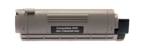 OKI 43865724, Sort Toner 6000 sider, Inky