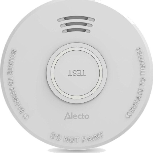 Alecto Røykvarsler 85 db, Hvit 2 Pk