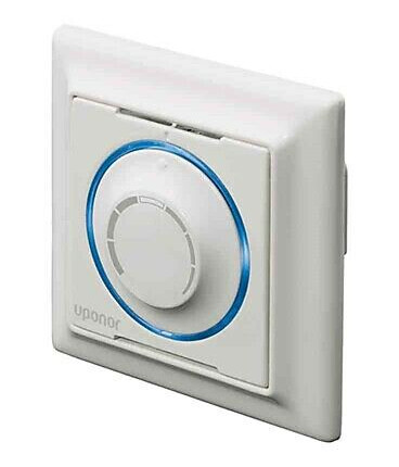 Uponor Smatrix Base Termostat innfelling T-144 BUS, kablet, hvit