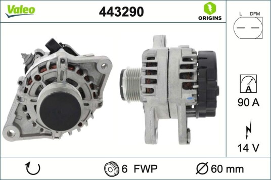 VALEO 443290 Dynamo