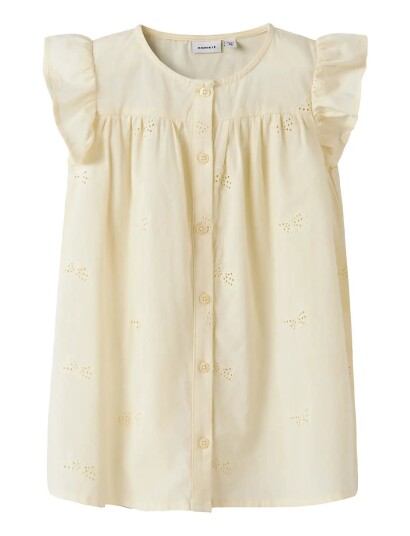 Name It Nmffinas Ss Dress Yellow 104