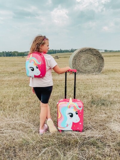Heys Super Tots Set Koffert & Ryggsekk, Unicorn Heys Super Tots Set Koffert & Ryggsekk, Unicorn